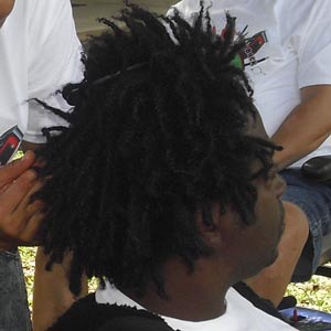 Haircuts were given at all our Centers