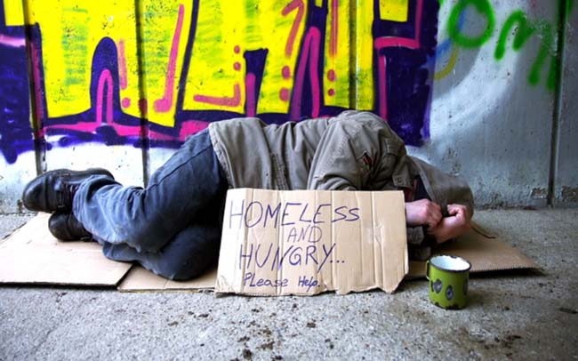 Homeless and Hungry