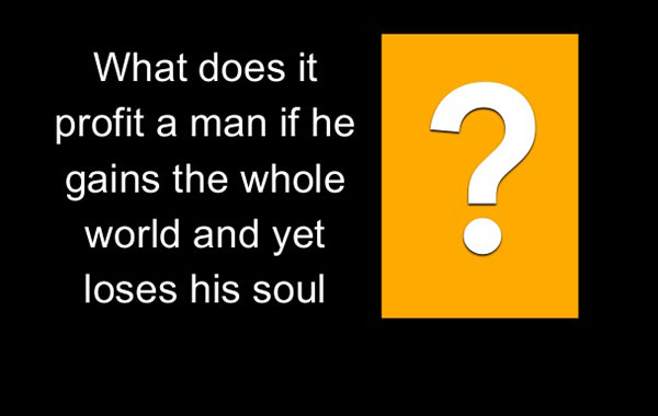 Lose your soul?