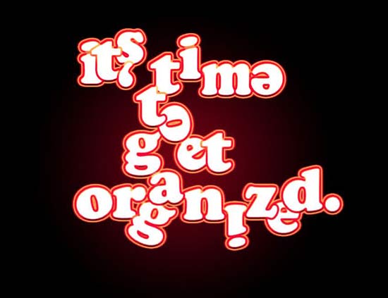 Getting Organized